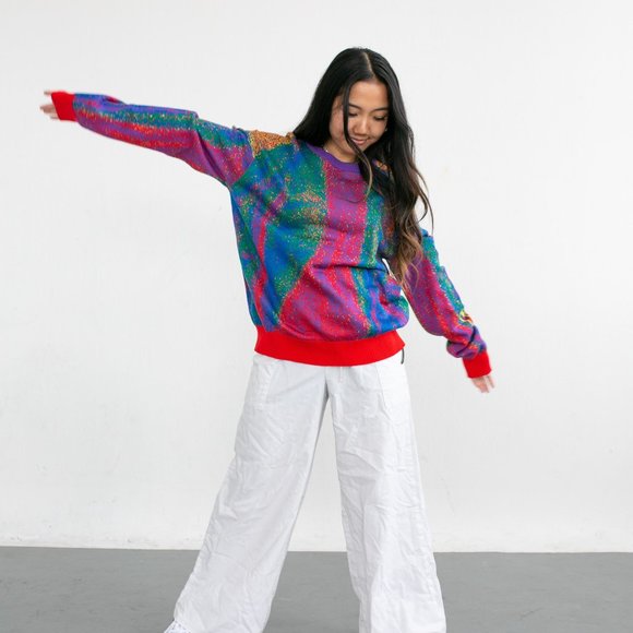 Louis Vuitton Crew Neck Jacquard Sweater - Picture 1 of 5